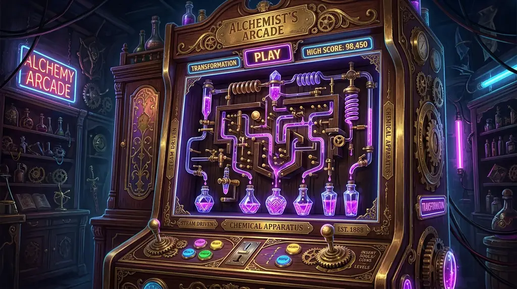 Alchemist's Cascade Game