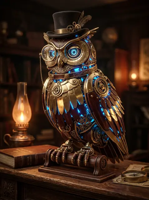 Barnaby Brass, Automaton Owl